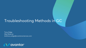 Troubleshooting Methods in GC